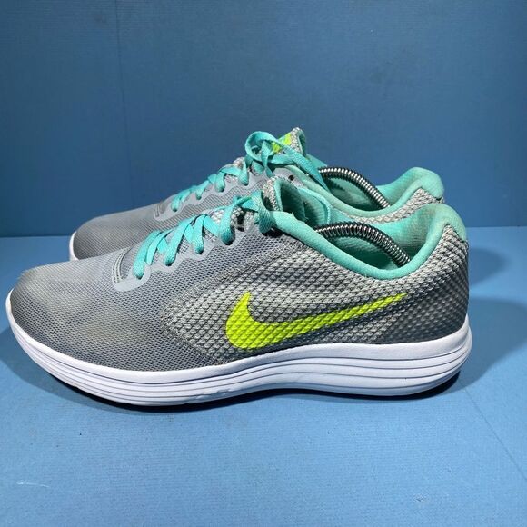 Nike Womens Revolution 3 819303-005 Gray Running Shoes Sneakers Size 9 - Picture 4 of 8